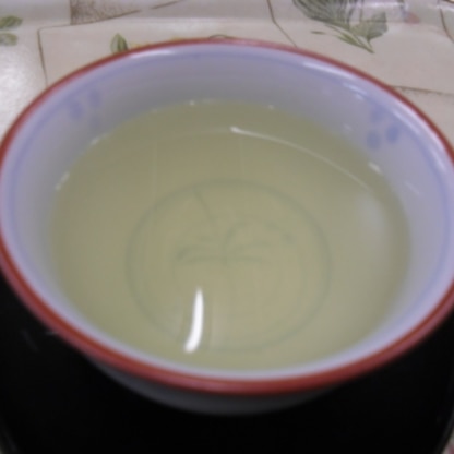 私もこれ　好きです　和風のお茶碗にしてみました